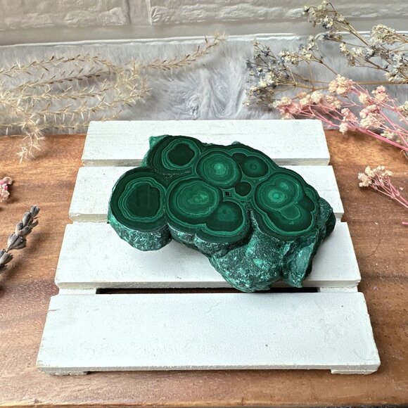 Beautiful Malachite Free Form | Malachite Specimen - Picture 8 of 8